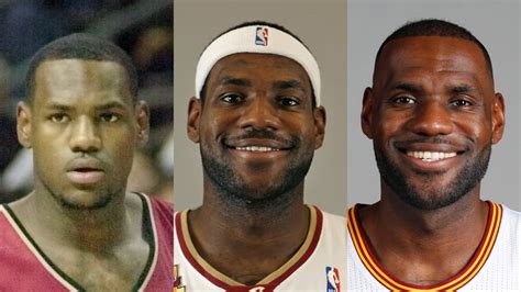 lebron james age when he entered the nba